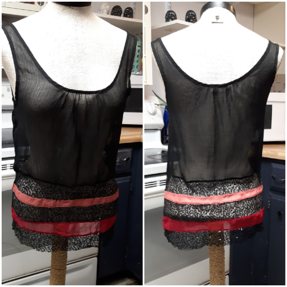 Womens Sheer Tank top GOMEZ